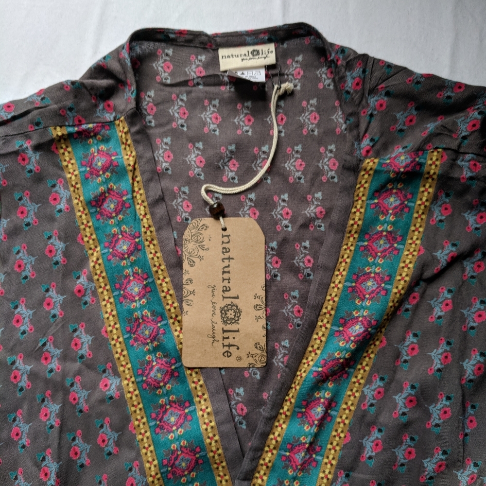Natural Life summer wrap dress